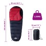 Saco de dormir tipo momia de camping para adultos 3 estaciones de vidaXL, Sacos de dormir - Ref: Foro24-94474, Precio: 47,20 ...