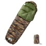 Saco de dormir tipo momia de camping para adultos 3 estaciones de vidaXL, Sacos de dormir - Ref: Foro24-94497, Precio: 29,68 ...