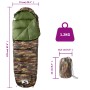 Saco de dormir tipo momia de camping para adultos 3 estaciones de vidaXL, Sacos de dormir - Ref: Foro24-94525, Precio: 32,39 ...