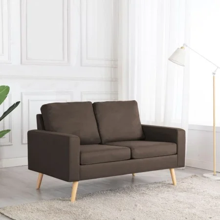 2-Sitzer-Sofa aus braunem Stoff von vidaXL, Sofas - Ref: Foro24-288705, Preis: 283,85 €, Rabatt: %