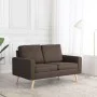 2-Sitzer-Sofa aus braunem Stoff von vidaXL, Sofas - Ref: Foro24-288705, Preis: 283,85 €, Rabatt: %