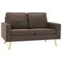 2-Sitzer-Sofa aus braunem Stoff von vidaXL, Sofas - Ref: Foro24-288705, Preis: 283,85 €, Rabatt: %
