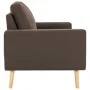 2-Sitzer-Sofa aus braunem Stoff von vidaXL, Sofas - Ref: Foro24-288705, Preis: 283,85 €, Rabatt: %