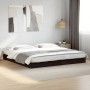 Estructura de cama madera de ingeniería negra 200x200 cm de vidaXL, Camas y somieres - Ref: Foro24-841994, Precio: 95,30 €, D...