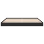 Estructura de cama madera de ingeniería negra 200x200 cm de vidaXL, Camas y somieres - Ref: Foro24-841994, Precio: 95,30 €, D...