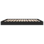 Estructura de cama madera de ingeniería negra 200x200 cm de vidaXL, Camas y somieres - Ref: Foro24-841994, Precio: 95,30 €, D...