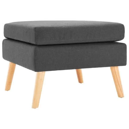 Taburete de tela gris oscuro de vidaXL, Otomanas - Ref: Foro24-288734, Precio: 94,33 €, Descuento: %