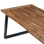 Mesa de comedor demadera de acacia maciza 180x90 cm de vidaXL, Mesas de cocina y de comedor - Ref: Foro24-288068, Precio: 253...