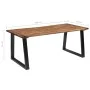 Mesa de comedor demadera de acacia maciza 180x90 cm de vidaXL, Mesas de cocina y de comedor - Ref: Foro24-288068, Precio: 253...