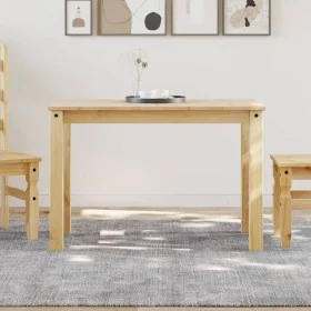 Panama dining table solid pine wood 117x60x75 cm by vidaXL, Kitchen and dining tables - Ref: Foro24-4005702, Price: 123,63 €,...
