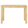 Mesa de comedor Panama madera maciza de pino 117x60x75 cm de vidaXL, Mesas de cocina y de comedor - Ref: Foro24-4005702, Prec...