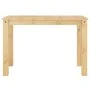 Mesa de comedor Panama madera maciza de pino 117x60x75 cm de vidaXL, Mesas de cocina y de comedor - Ref: Foro24-4005702, Prec...