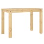 Mesa de comedor Panama madera maciza de pino 117x60x75 cm de vidaXL, Mesas de cocina y de comedor - Ref: Foro24-4005702, Prec...