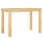 Mesa de comedor Panama madera maciza de pino 117x60x75 cm de vidaXL, Mesas de cocina y de comedor - Ref: Foro24-4005702, Prec...
