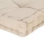 Cojín para palés algodón beige 120x80x10 cm de vidaXL, Cojines para sillas y sofás - Ref: Foro24-48680, Precio: 89,16 €, Desc...