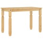 Mesa de comedor Corona madera maciza de pino 112x60x75 cm de vidaXL, Mesas de cocina y de comedor - Ref: Foro24-4005714, Prec...