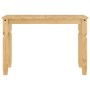 Mesa de comedor Corona madera maciza de pino 112x60x75 cm de vidaXL, Mesas de cocina y de comedor - Ref: Foro24-4005714, Prec...