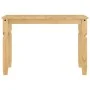 Mesa de comedor Corona madera maciza de pino 112x60x75 cm de vidaXL, Mesas de cocina y de comedor - Ref: Foro24-4005714, Prec...