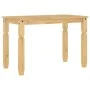 Mesa de comedor Corona madera maciza de pino 112x60x75 cm de vidaXL, Mesas de cocina y de comedor - Ref: Foro24-4005714, Prec...