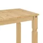 Mesa de comedor Corona madera maciza de pino 112x60x75 cm de vidaXL, Mesas de cocina y de comedor - Ref: Foro24-4005714, Prec...