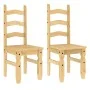 Corona dining chairs 2 pcs solid pine wood 42x47x107 cm by vidaXL, dining chairs - Ref: Foro24-4005723, Price: 132,07 €, Disc...