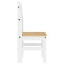Sillas de comedor 2 uds madera maciza pino blanco 40x46x99 cm de vidaXL, Sillas de comedor - Ref: Foro24-4005728, Precio: 112...