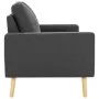 2-Sitzer-Sofa aus dunkelgrauem Stoff von vidaXL, Sofas - Ref: Foro24-288704, Preis: 234,11 €, Rabatt: %