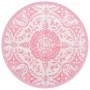Alfombra de exterior PP rosa Ø200 cm de vidaXL, Protectores para exterior - Ref: Foro24-368504, Precio: 40,87 €, Descuento: %