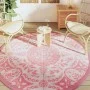 Alfombra de exterior PP rosa Ø200 cm de vidaXL, Protectores para exterior - Ref: Foro24-368504, Precio: 40,87 €, Descuento: %