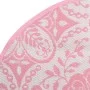 Alfombra de exterior PP rosa Ø200 cm de vidaXL, Protectores para exterior - Ref: Foro24-368504, Precio: 40,87 €, Descuento: %