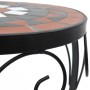 Soportes para plantas 3 uds cerámica terracota y blanco de vidaXL, Soportes para macetas - Ref: Foro24-4003396, Precio: 72,18...