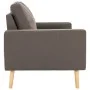 2-Sitzer-Stoffsofa in Taupe-Farbe von vidaXL, Sofas - Ref: Foro24-288711, Preis: 306,17 €, Rabatt: %
