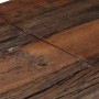 Mesa consola acero inoxidable madera maciza traviesa plateado de vidaXL, Mesas auxiliares - Ref: Foro24-349989, Precio: 93,47...
