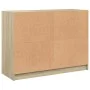 Aparador madera de ingeniería roble Sonoma 102x37x75,5 cm de vidaXL, Aparadores - Ref: Foro24-3295873, Precio: 96,97 €, Descu...