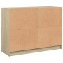 Aparador madera de ingeniería roble Sonoma 102x37x75,5 cm de vidaXL, Aparadores - Ref: Foro24-3295873, Precio: 97,05 €, Descu...