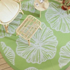 Alfombra de exterior PP verde Ø200 cm de vidaXL, Protectores para exterior - Ref: Foro24-368600, Precio: 38,30 €, Descuento: %