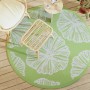 Alfombra de exterior PP verde Ø160 cm de vidaXL, Protectores para exterior - Ref: Foro24-368599, Precio: 24,47 €, Descuento: %