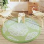 Alfombra de exterior PP verde Ø160 cm de vidaXL, Protectores para exterior - Ref: Foro24-368599, Precio: 24,47 €, Descuento: %
