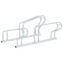 Soporte para 3 bicicletas suelo independiente acero galvanizado de vidaXL, Bases y soportes para almacenar bicicletas - Ref: ...