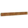 Bordes de césped acero corten flexible 50 piezas 10x103 cm de vidaXL, Recortadoras de césped - Ref: Foro24-821891, Precio: 17...