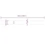 Bordes de césped acero corten flexible 50 piezas 10x103 cm de vidaXL, Recortadoras de césped - Ref: Foro24-821891, Precio: 16...