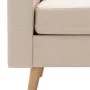 2-Sitzer-Sofa aus cremefarbenem Stoff von vidaXL, Sofas - Ref: Foro24-288706, Preis: 289,01 €, Rabatt: %