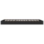 Estructura de cama madera de ingeniería negra 75x190 cm de vidaXL, Camas y somieres - Ref: Foro24-842078, Precio: 60,27 €, De...