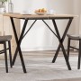 Patas de mesa de comedor estructura X hierro fundido 60x60x73cm de vidaXL, Patas para mesas - Ref: Foro24-357907, Precio: 50,...