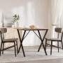 Patas de mesa de comedor estructura X hierro fundido 60x60x73cm de vidaXL, Patas para mesas - Ref: Foro24-357907, Precio: 50,...