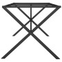Patas de mesa comedor estructura X hierro fundido 180x80x73 cm de vidaXL, Patas para mesas - Ref: Foro24-357913, Precio: 84,1...