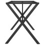 Patas de mesa comedor estructura X hierro fundido 140x60x73 cm de vidaXL, Patas para mesas - Ref: Foro24-357911, Precio: 64,7...