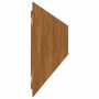 Bordes de césped acero corten flexible 50 piezas 15x103 cm de vidaXL, Recortadoras de césped - Ref: Foro24-821893, Precio: 23...