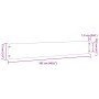 Bordes de césped acero corten flexible 50 piezas 15x103 cm de vidaXL, Recortadoras de césped - Ref: Foro24-821893, Precio: 23...