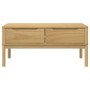 Mesa de centro FLORO madera de pino marrón cera 99x55,5x45 cm de vidaXL, Mesas de centro - Ref: Foro24-374017, Precio: 129,45...